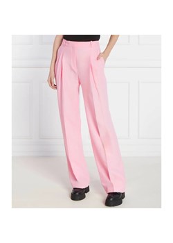 HUGO Spodnie Havira | Relaxed fit | z dodatkiem lnu ze sklepu Gomez Fashion Store w kategorii Spodnie damskie - zdjęcie 169784939