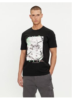 Boss T-Shirt Te_Cassatte 50516003 Czarny Regular Fit ze sklepu MODIVO w kategorii T-shirty męskie - zdjęcie 169785407