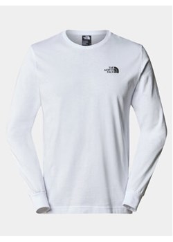 The North Face Longsleeve Easy NF0A87N8 Biały Regular Fit ze sklepu MODIVO w kategorii T-shirty męskie - zdjęcie 169785547