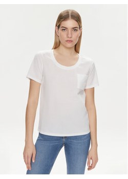 United Colors Of Benetton T-Shirt 3J5CD106R Biały Regular Fit ze sklepu MODIVO w kategorii Bluzki damskie - zdjęcie 169785667