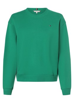 Tommy Hilfiger Bluza damska Kobiety Bawełna zielony jednolity ze sklepu vangraaf w kategorii Bluzy damskie - zdjęcie 169785886