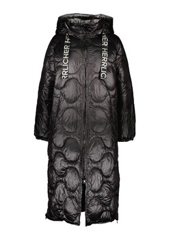 Herrlicher Dwustronny płaszcz pikowany w kolorze czarno-szarym ze sklepu Limango Polska w kategorii Płaszcze damskie - zdjęcie 169789178