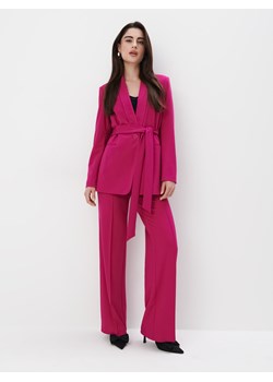 Mohito - Spodnie z szeroką nogawką - fioletowy ze sklepu Mohito w kategorii Spodnie damskie - zdjęcie 169789986