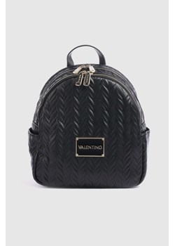 VALENTINO Tłoczony czarny plecak z logo sunny re backpack ze sklepu outfit.pl w kategorii Plecaki - zdjęcie 169792129