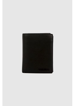 VALENTINO Pojemny skórzany czarny portfel męski hummus wallet ze sklepu outfit.pl w kategorii Portfele męskie - zdjęcie 169792336