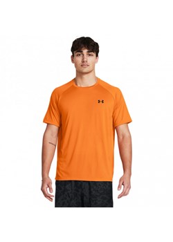 Męska koszulka treningowa Under Armour UA Tech 2.0 SS Tee - pomarańczowa ze sklepu Sportstylestory.com w kategorii T-shirty męskie - zdjęcie 169792797