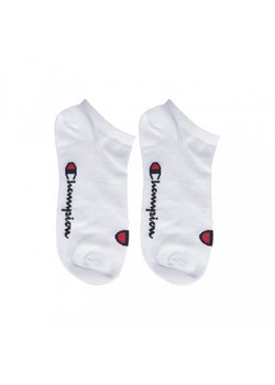 Skarpetki uniseks (3-pack) Champion Sneaker Socks - białe ze sklepu Sportstylestory.com w kategorii Skarpetki damskie - zdjęcie 169793528