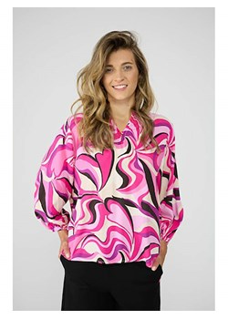LIEBLINGSSTÜCK Bluzka w kolorze różowo-białym ze sklepu Limango Polska w kategorii Bluzki damskie - zdjęcie 169798877