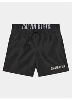 Calvin Klein Swimwear Szorty kąpielowe KV0KV00037 Czarny Regular Fit ze sklepu MODIVO w kategorii Kąpielówki chłopięce - zdjęcie 169800258