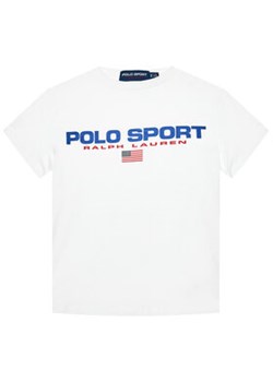 Polo Ralph Lauren T-Shirt Ss Cn 323837629002 Biały Regular Fit ze sklepu MODIVO w kategorii T-shirty chłopięce - zdjęcie 169800276