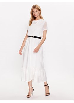 Liu Jo Sport Sukienka codzienna TA3164 JS088 Biały Regular Fit ze sklepu MODIVO w kategorii Sukienki - zdjęcie 169800488