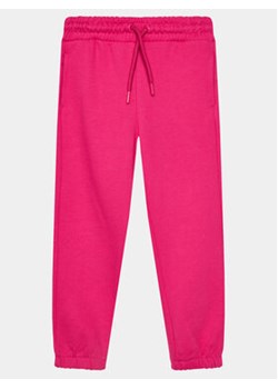 OVS Spodnie dresowe 1965737 Różowy Regular Fit ze sklepu MODIVO w kategorii Spodnie dziewczęce - zdjęcie 169800506