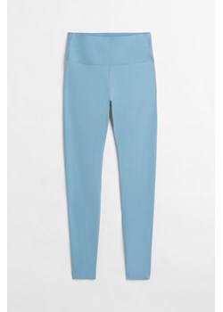 H & M - Legginsy sportowe ShapeMove - Niebieski ze sklepu H&M w kategorii Spodnie damskie - zdjęcie 169801198