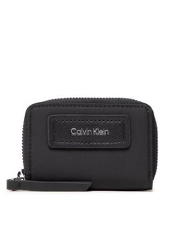 Calvin Klein Mały Portfel Damski Ck Essential Za Wallet Sm K60K609194 Czarny ze sklepu MODIVO w kategorii Portfele damskie - zdjęcie 169802238
