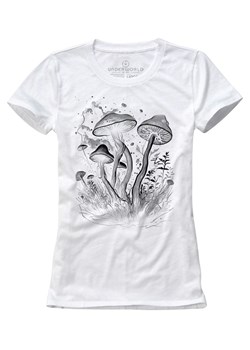 T-shirt damski UNDERWORLD Mushrooms ze sklepu morillo w kategorii Bluzki damskie - zdjęcie 169802278