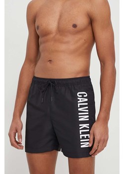 Calvin Klein szorty kąpielowe kolor czarny ze sklepu ANSWEAR.com w kategorii Kąpielówki - zdjęcie 169802609