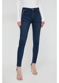 Morgan jeansy PAVEL damskie kolor granatowy ze sklepu ANSWEAR.com w kategorii Jeansy damskie - zdjęcie 169802895