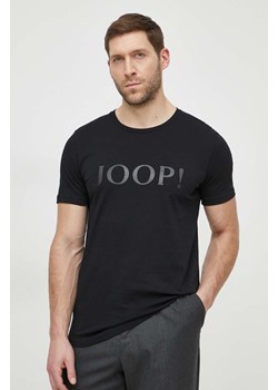 Joop! t-shirt bawełniany Alerio męski kolor czarny z nadrukiem 3004243110017940 ze sklepu ANSWEAR.com w kategorii T-shirty męskie - zdjęcie 169803029