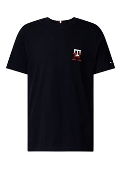 t-shirt męski tommy hilfiger xm0xm02804 granatowy ze sklepu Royal Shop w kategorii T-shirty męskie - zdjęcie 169804055