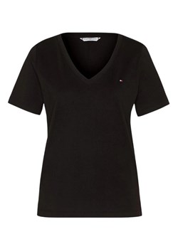 t-shirt damski tommy hilfiger xw0xw00595 czarny ze sklepu Royal Shop w kategorii Bluzki damskie - zdjęcie 169804058