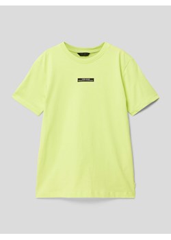 T-shirt z nadrukiem z logo ze sklepu Peek&Cloppenburg  w kategorii T-shirty chłopięce - zdjęcie 169806906