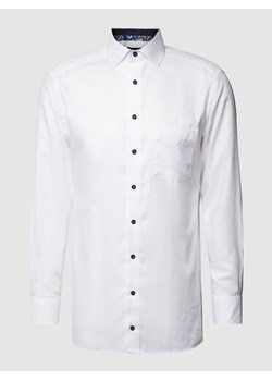 Koszula biznesowa o kroju modern fit z wyhaftowanym logo ze sklepu Peek&Cloppenburg  w kategorii Koszule męskie - zdjęcie 169806919