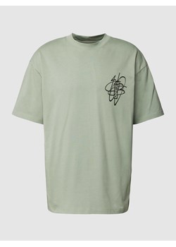 T-shirt z nadrukiem z logo model ‘Denevada’ ze sklepu Peek&Cloppenburg  w kategorii T-shirty męskie - zdjęcie 169806958