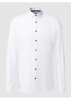 Koszula biznesowa o kroju super slim fit z kołnierzykiem new kent ze sklepu Peek&Cloppenburg  w kategorii Koszule męskie - zdjęcie 169807047