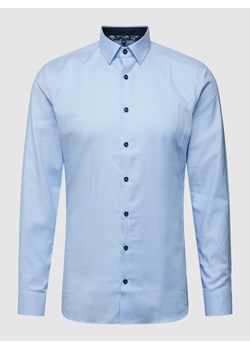 Koszula biznesowa o kroju Super Slim Fit z kołnierzykiem typu kent ze sklepu Peek&Cloppenburg  w kategorii Koszule męskie - zdjęcie 169807088