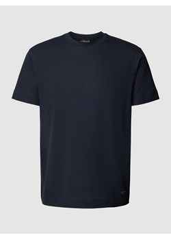 T-shirt z drobno fakturowanym wzorem ze sklepu Peek&Cloppenburg  w kategorii T-shirty męskie - zdjęcie 169807137