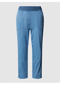 Spodnie sportowe o skróconym kroju regular fit model ‘SUE’ ze sklepu Peek&Cloppenburg  w kategorii Spodnie damskie - zdjęcie 169807235