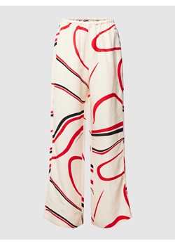 Spodnie z wzorem na całej powierzchni ze sklepu Peek&Cloppenburg  w kategorii Spodnie damskie - zdjęcie 169807239