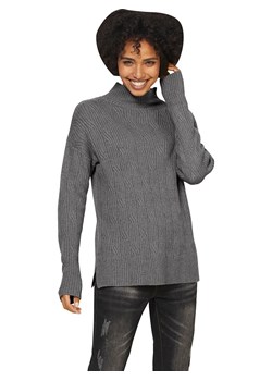 Heine Sweter w kolorze szarym ze sklepu Limango Polska w kategorii Swetry damskie - zdjęcie 169810757