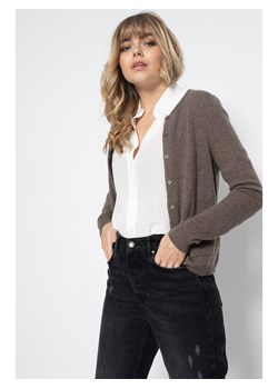 Perfect Cashmere Kaszmirowy kardigan "Amy" w kolorze brązowym ze sklepu Limango Polska w kategorii Swetry damskie - zdjęcie 169810789
