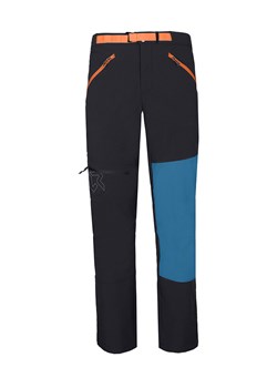 ROCK EXPERIENCE Spodnie funkcyjne &quot;Tongass&quot; w kolorze czarno-niebieskim ze sklepu Limango Polska w kategorii Spodnie męskie - zdjęcie 169810809