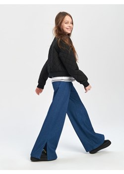 Sinsay - Jeansy wide leg - niebieski ze sklepu Sinsay w kategorii Spodnie dziewczęce - zdjęcie 169813848