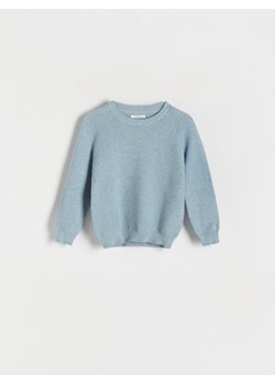 Reserved - Melanżowy sweter - niebieski ze sklepu Reserved w kategorii Swetry chłopięce - zdjęcie 169814588