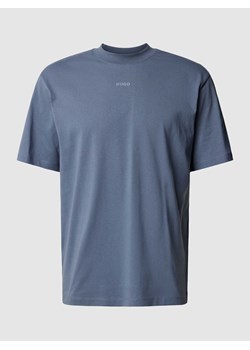 T-shirt z detalem z logo model ‘Dapolino’ ze sklepu Peek&Cloppenburg  w kategorii T-shirty męskie - zdjęcie 169818119