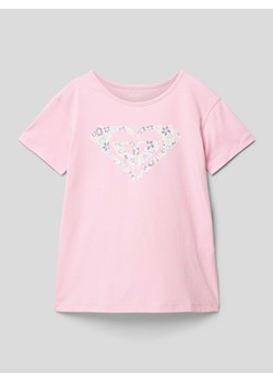 T-shirt z nadrukiem z motywem model ‘DAY AND NIGHT’ ze sklepu Peek&Cloppenburg  w kategorii Bluzki dziewczęce - zdjęcie 169818158