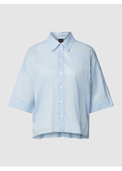 Bluzka koszulowa z obniżonymi ramionami model ‘Balinas’ ze sklepu Peek&Cloppenburg  w kategorii Koszule damskie - zdjęcie 169818205