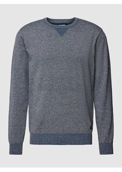 Sweter z dzianiny z efektem melanżu model ‘Bruton’ ze sklepu Peek&Cloppenburg  w kategorii Swetry męskie - zdjęcie 169818209