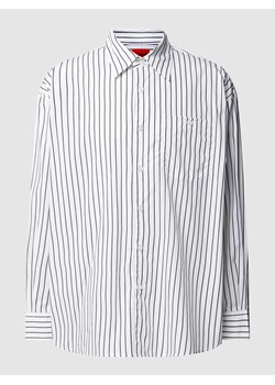 Koszula casualowa o kroju relaxed fit ze wzorem w paski model ‘Emaio’ ze sklepu Peek&Cloppenburg  w kategorii Koszule męskie - zdjęcie 169818267
