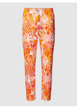 Spodnie z wzorem na całej powierzchni ze sklepu Peek&Cloppenburg  w kategorii Spodnie damskie - zdjęcie 169818309