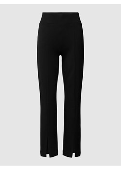 Spodnie materiałowe o kroju regular fit z ozdobnymi szwami ze sklepu Peek&Cloppenburg  w kategorii Spodnie damskie - zdjęcie 169818796