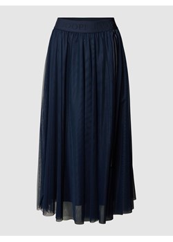 Spódnica midi z elastycznym paskiem z logo ze sklepu Peek&Cloppenburg  w kategorii Spódnice - zdjęcie 169818905
