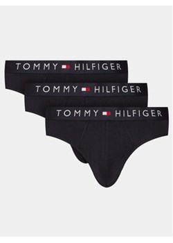 Tommy Hilfiger Komplet 3 par slipów UM0UM03182 Granatowy ze sklepu MODIVO w kategorii Majtki męskie - zdjęcie 169819578