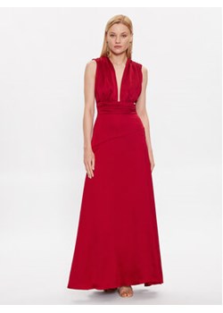 Marciano Guess Sukienka wieczorowa 3YGK10 9444Z Czerwony Flared Fit ze sklepu MODIVO w kategorii Sukienki - zdjęcie 169819595