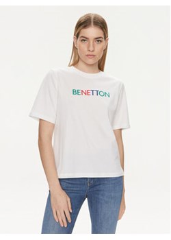 United Colors Of Benetton T-Shirt 3BL0D1064 Kolorowy Regular Fit ze sklepu MODIVO w kategorii Bluzki damskie - zdjęcie 169819747