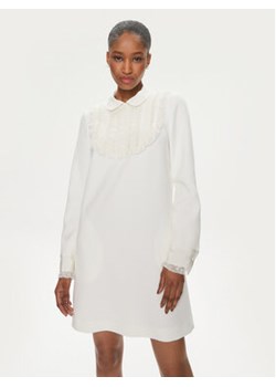 Red Valentino Sukienka codzienna 1R3VAEW0 Biały Regular Fit ze sklepu MODIVO w kategorii Sukienki - zdjęcie 169819798