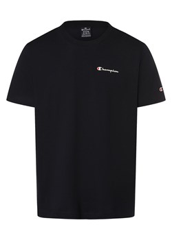 Champion Koszulka męska Mężczyźni Bawełna granatowy jednolity ze sklepu vangraaf w kategorii T-shirty męskie - zdjęcie 169820389